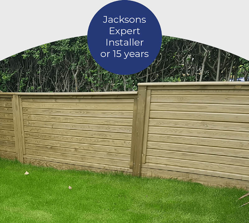 Jacksons Fencing Installer for over 15 years