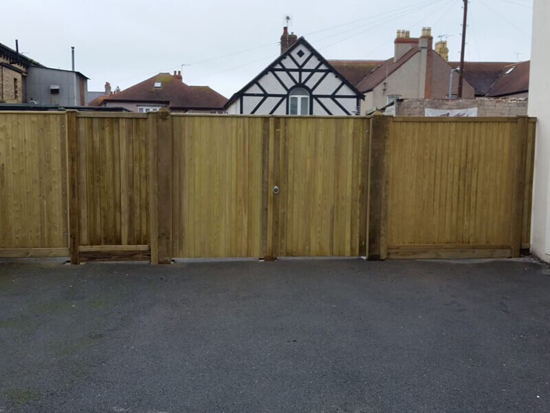 Tongue and groove gate and panels