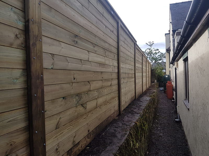 Horizontal tongue & groove panels in Chester