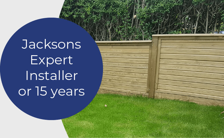 Jacksons Fencing Installer for over 15 years